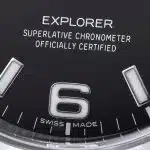 Rolex Explorer m214270-0003 Size:39mm 1:1 Replica - Image 7