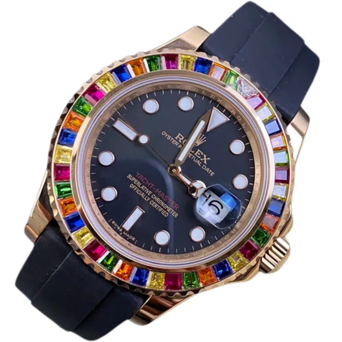 Rolex Yacht-Master m116695SATS Size:40mm 1:1 Replica - Image 2