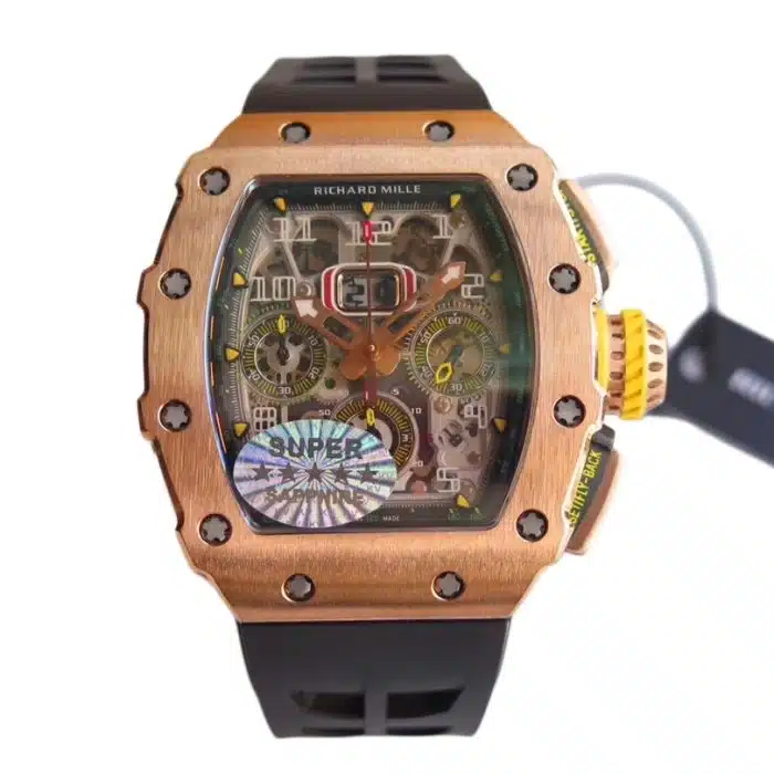 Richard Mille RM 11-03RG Size:49.94 x 44.50mm 1:1 Replica - Image 4