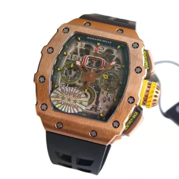 Richard Mille RM 11-03RG Size:49.94 x 44.50mm 1:1 Replica - Image 2
