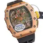 Richard Mille RM 11-03RG Size:49.94 x 44.50mm 1:1 Replica - Image 9