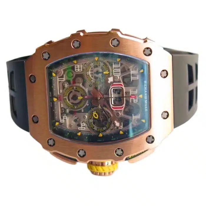 Richard Mille RM 11-03RG Size:49.94 x 44.50mm 1:1 Replica - Image 6