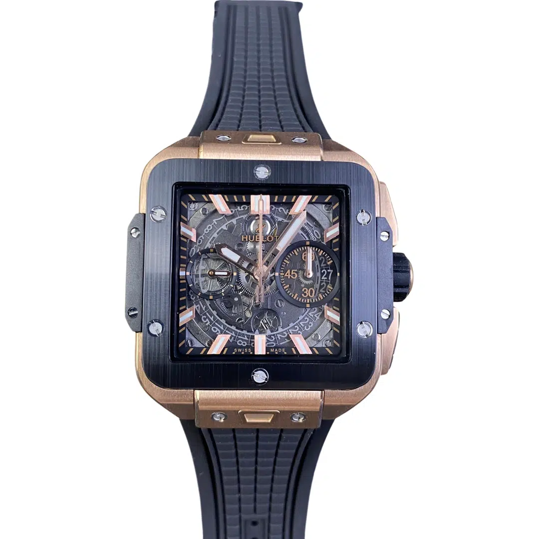 1e8292b3-2cd3-4536-a403-cdee4a935760 Hublot Squuare Bang Unico 821.OX.0180.RX Size:42mm 1:1 Replica - Image 1