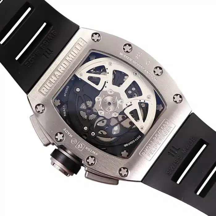 Richard Mille RM 011 Flyback Chronograph Size:50 x 40mm 1:1 Replica - Image 9
