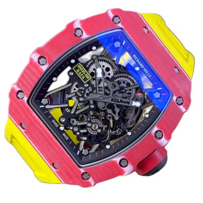 Richard Mille RM 35-02 RAFAEL NADAL Size:49.94 x 44.50mm 1:1 Replica - Image 6