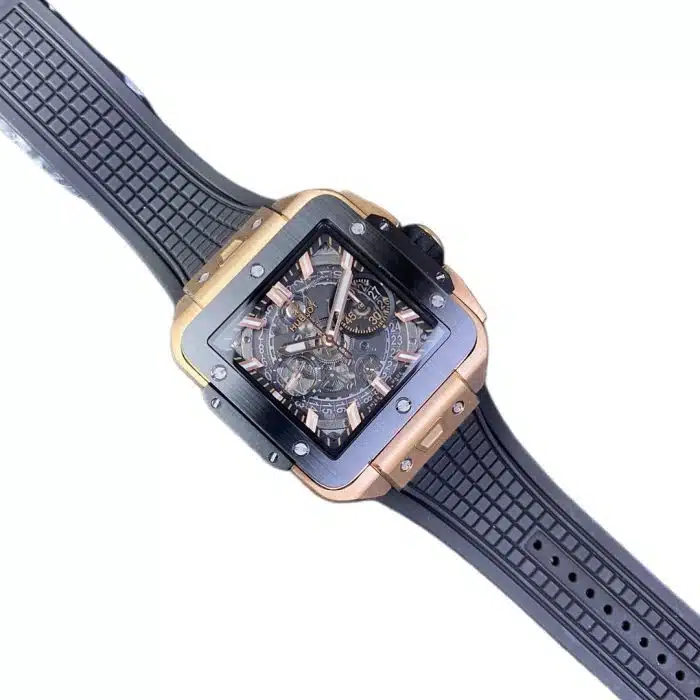 Hublot Squuare Bang Unico 821.OM.0180.RX Size:42mm 1:1 Replica - Image 4