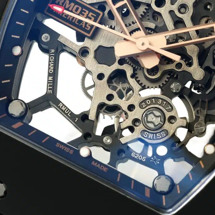 Richard Mille RM 035 GOLD AND CERAMIC Size:48x39.70mm 1:1 Replica - Image 3