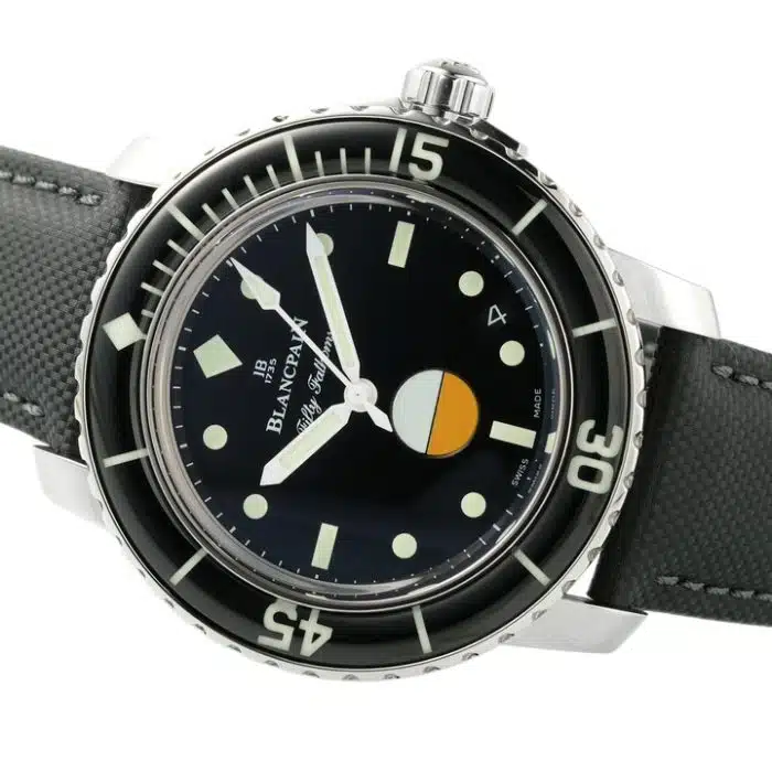 Blancpain Fifty Fathoms 5008-11B30-NABA Size:40.3mm 1:1 Replica - Image 3