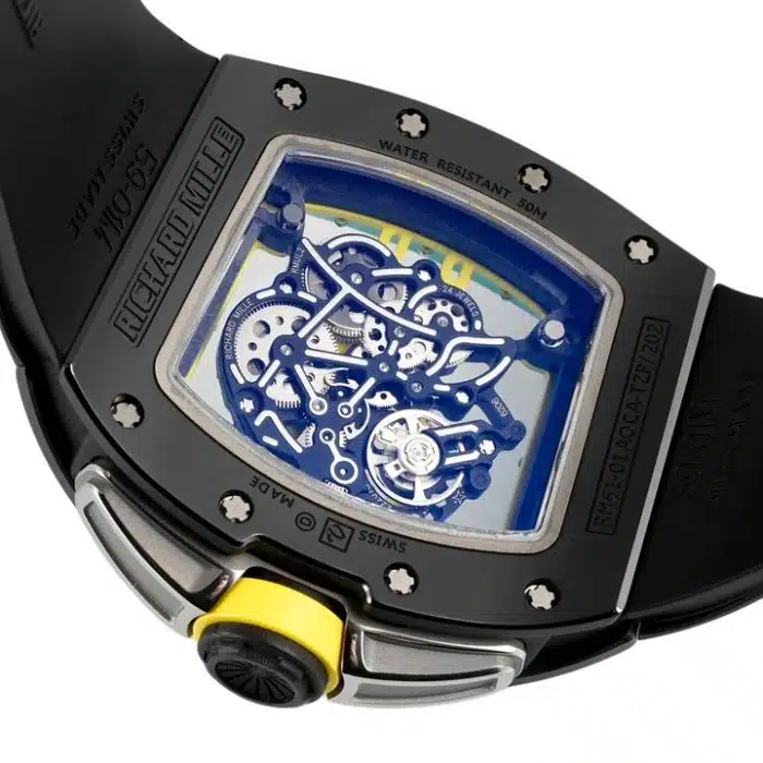 Richard Mille RM 61-01 YOHAN BLAKE Size:50.23 x 42.70mm 1:1 Replica - Image 6