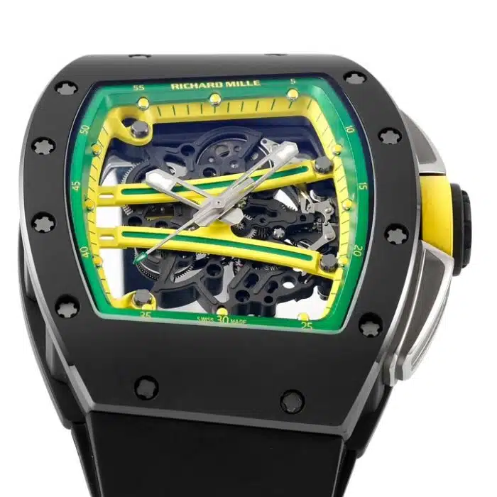 Richard Mille RM 61-01 YOHAN BLAKE Size:50.23 x 42.70mm 1:1 Replica - Image 5