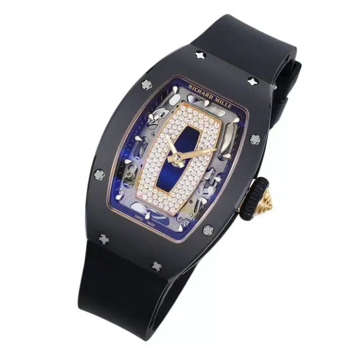 Richard Mille RM 07-01 Black Ceramic Size:45.66 x 31.40mm 1:1 Replica - Image 7