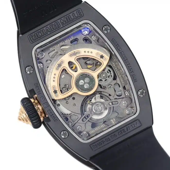 Richard Mille RM 07-01 Black Ceramic Size:45.66 x 31.40mm 1:1 Replica - Image 6