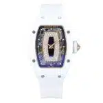 Richard Mille RM 07-01 LADIES White Ceramic Size:45.66 x 31.40mm 1:1 Replica