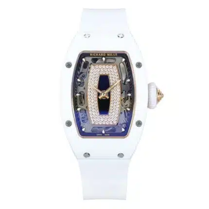 Richard Mille RM 07-01 LADIES White Ceramic Size:45.66 x 31.40mm 1:1 Replica