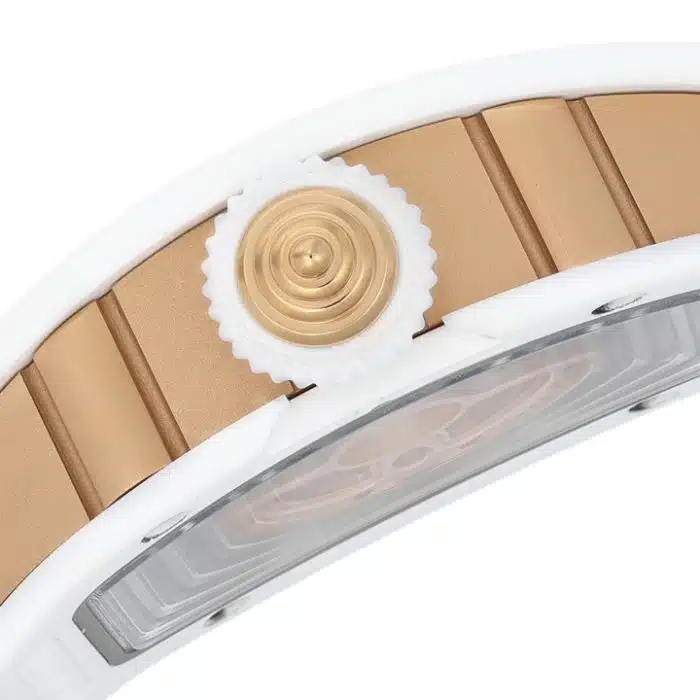 Richard Mille RM 07-01 LADIES White Ceramic Size:45.66 x 31.40mm 1:1 Replica - Image 4