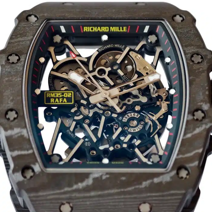 Richard Mille RM 35-02 RAFA Size:49.94 x 44.50mm 1:1 Replica - Image 8