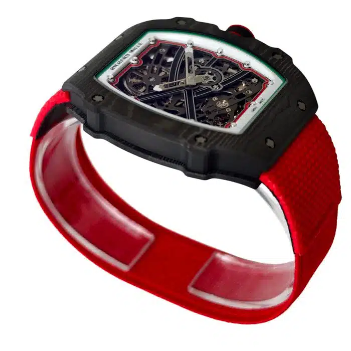 Richard Mille RM 67-02 Italian Edition Size:38.70 x 47.52mm 1:1 Replica - Image 4