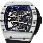 Richard Mille RM 61-01 Carbon fiber openwork Size:50.23 x 42.70mm 1:1 Replica - Image 8