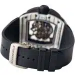Richard Mille RM 61-01 Carbon fiber openwork Size:50.23 x 42.70mm 1:1 Replica - Image 7