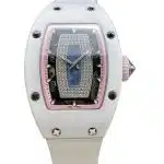 Richard Mille RM 07-01 White Creamic Diamonds Size:45.66 x 31.40mm 1:1 Replica - Image 6
