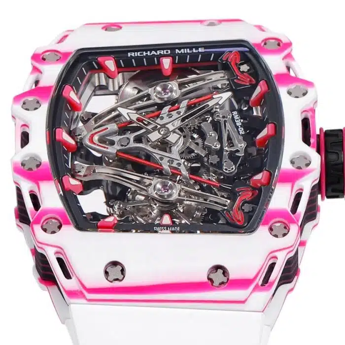 Richard Mille RM 38-02 Tourbillon Bubba Watson Size:43.70 x 50.04mm 1:1 Replica - Image 3