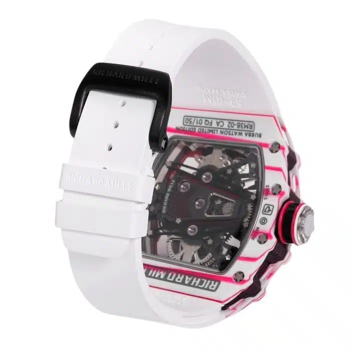 Richard Mille RM 38-02 Tourbillon Bubba Watson Size:43.70 x 50.04mm 1:1 Replica - Image 7