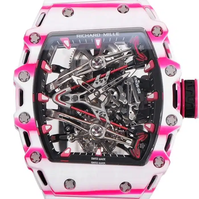 Richard Mille RM 38-02 Tourbillon Bubba Watson Size:43.70 x 50.04mm 1:1 Replica - Image 8