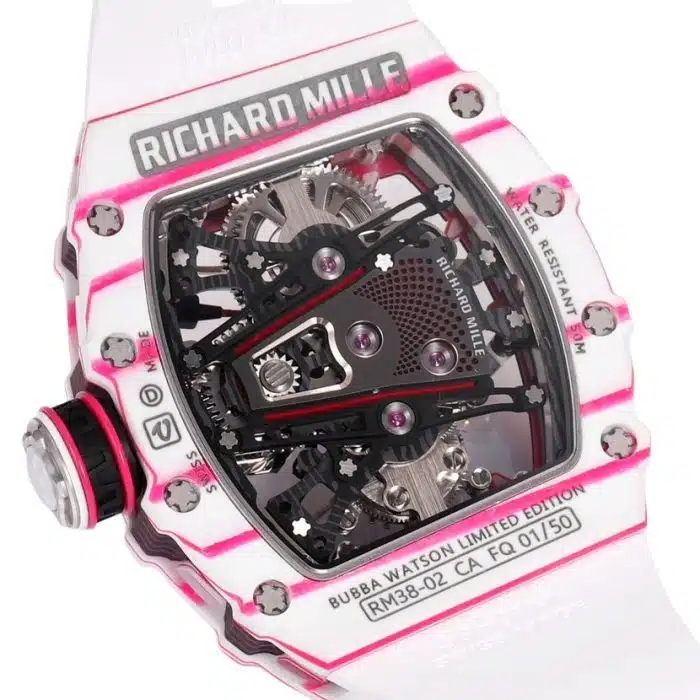 Richard Mille RM 38-02 Tourbillon Bubba Watson Size:43.70 x 50.04mm 1:1 Replica - Image 6